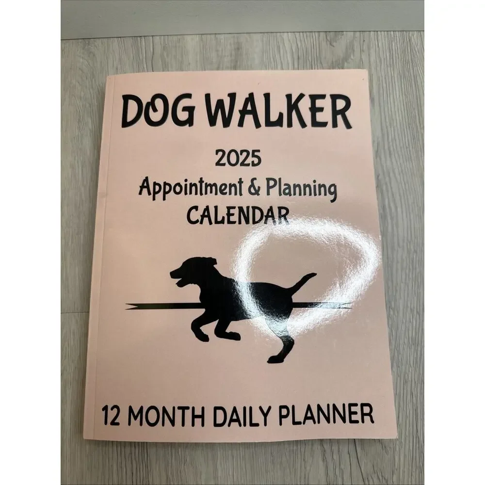 Dog Walker Appointment & Planning Calendar: 8.5